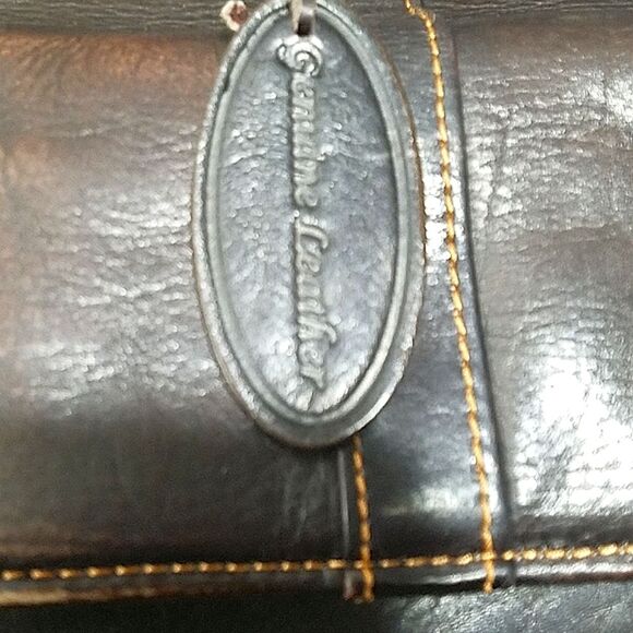 Wilson's VTG Large Chocolate Brown Leather Briefcase Men's Computer Bag Organize - Picture 10 of 16